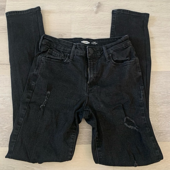 Black jeans Old navy size 4 - Picture 1 of 4